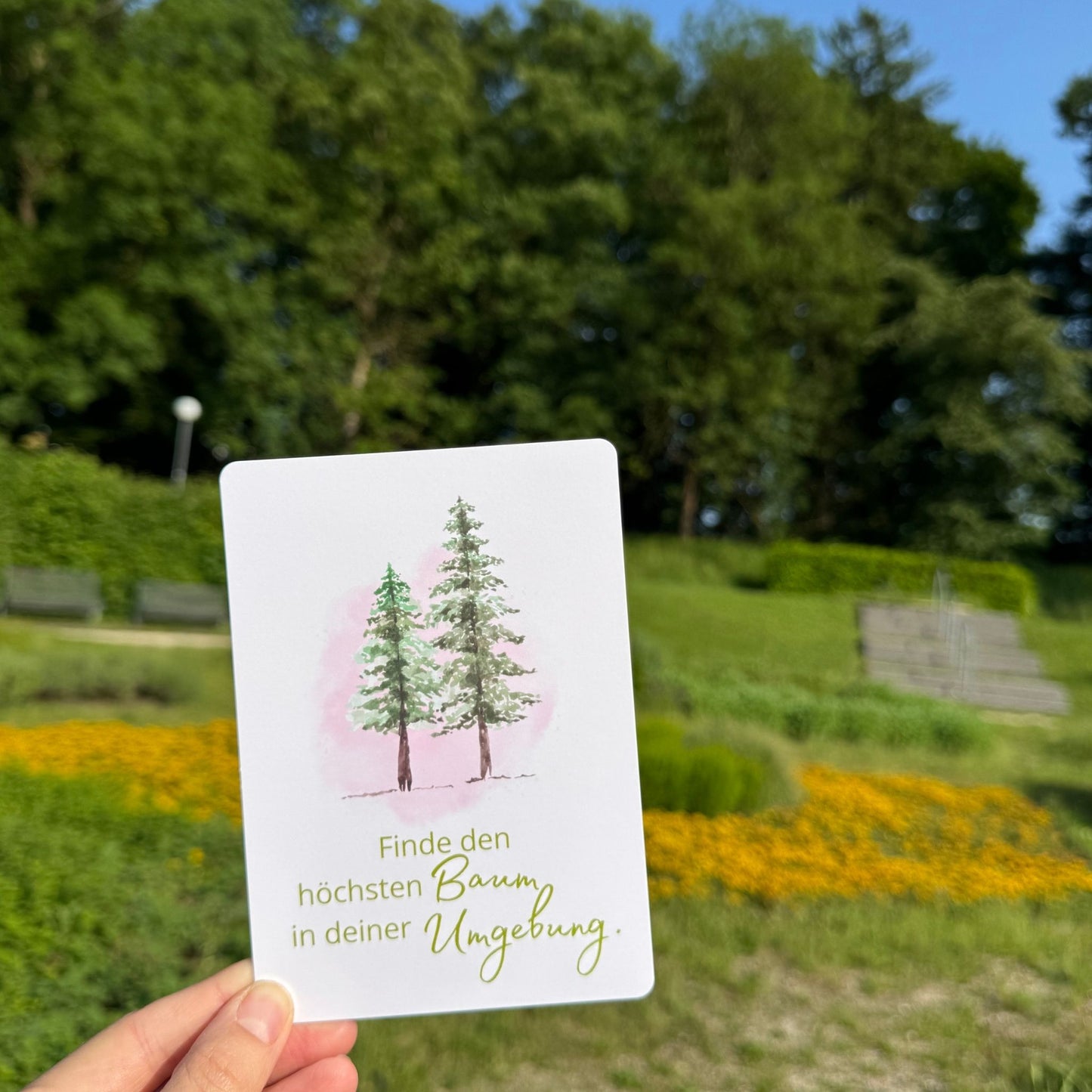 Bewegungskarten Outdoor für Kleinkinder