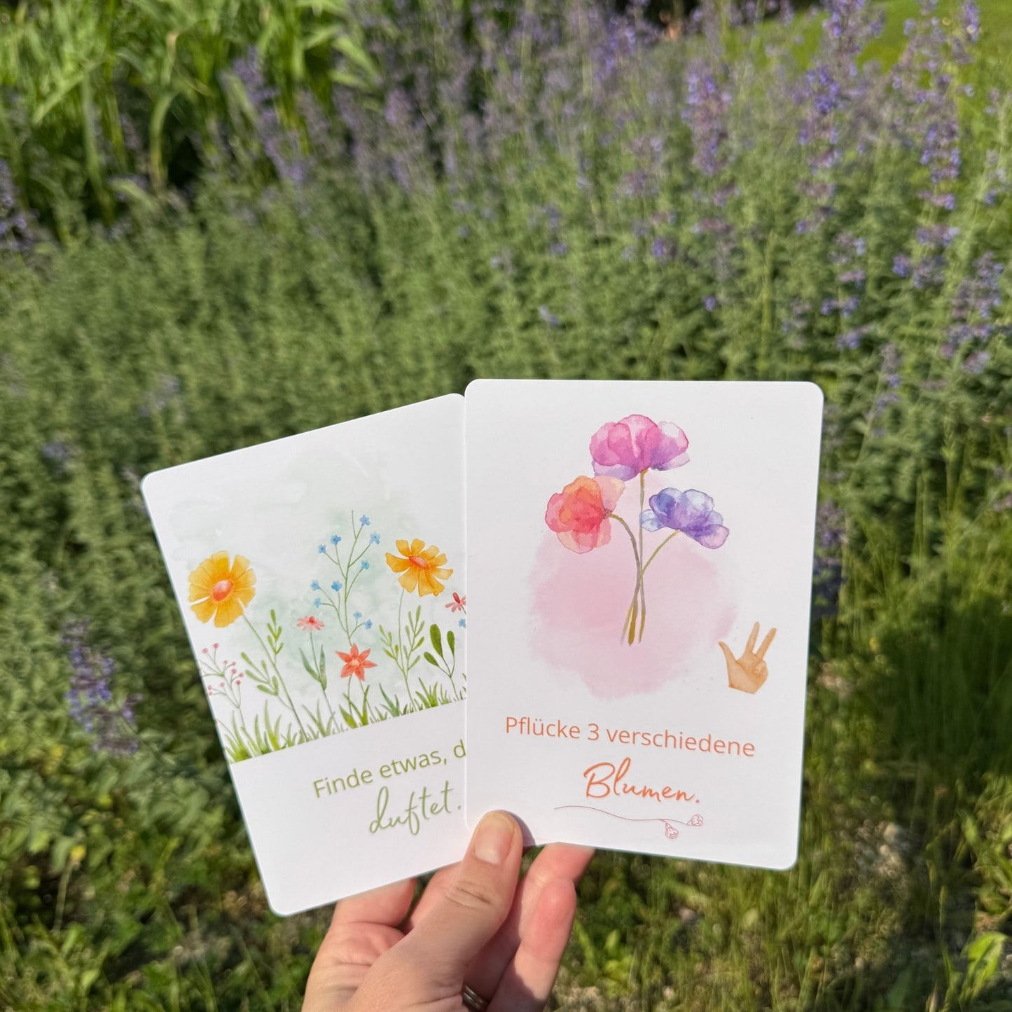 Bewegungskarten Outdoor für Kleinkinder