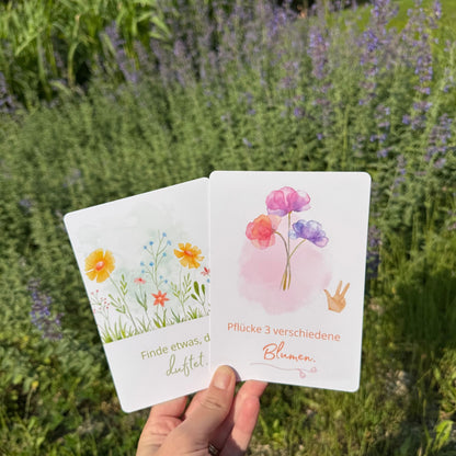 Bewegungskarten Outdoor für Kleinkinder