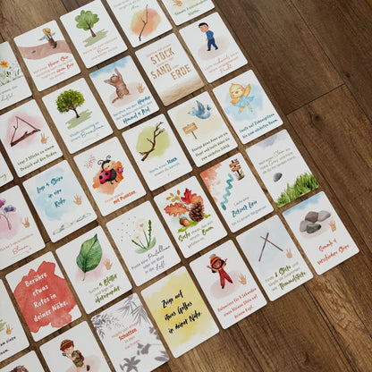 Bewegungskarten Outdoor für Kleinkinder