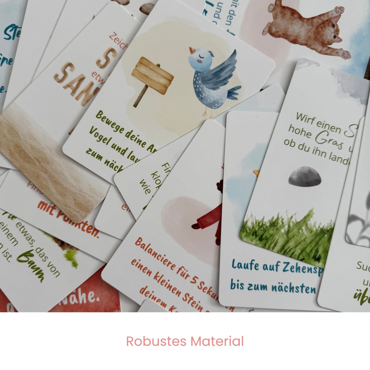 Bewegungskarten Outdoor für Kleinkinder