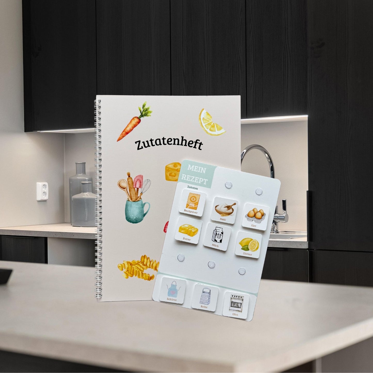 Rezeptsystem für Kinder mit Symbolen